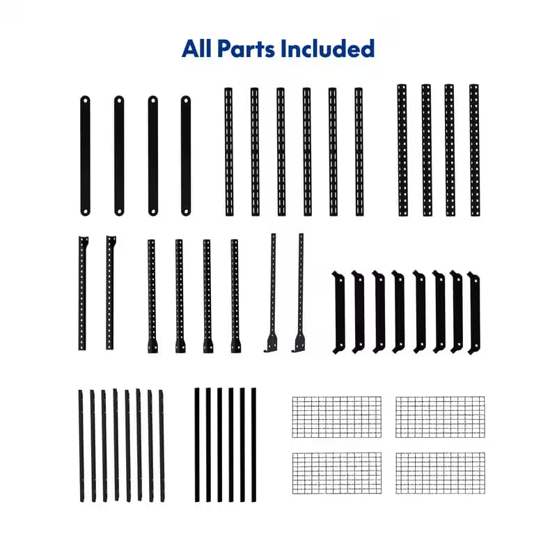 Fleximounts MAX Series Heavy Duty Overhead Garage Storage Rack (Black)