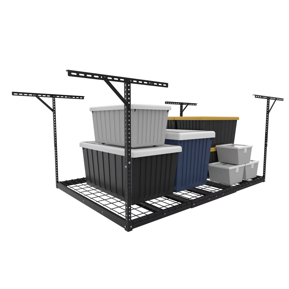 Fleximounts MAX Series Heavy Duty Overhead Garage Storage Rack (Black)