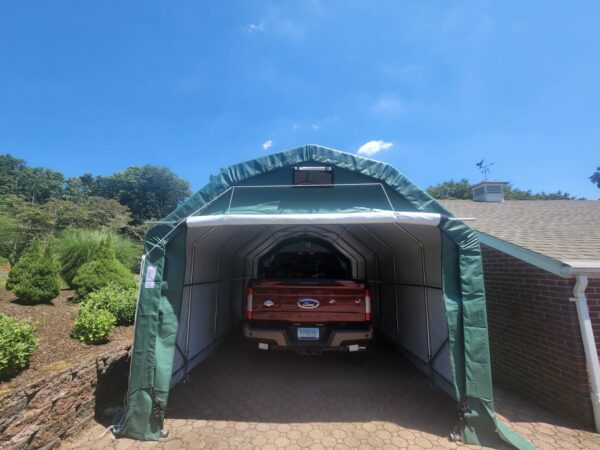 Rhino Shelter 12’W x 24’L x 10’H (Barn Style)