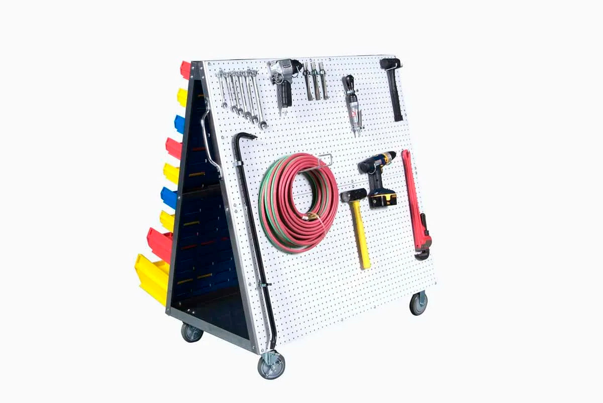 Triton Products Louvered Panel Tool Cart (LPC-2)