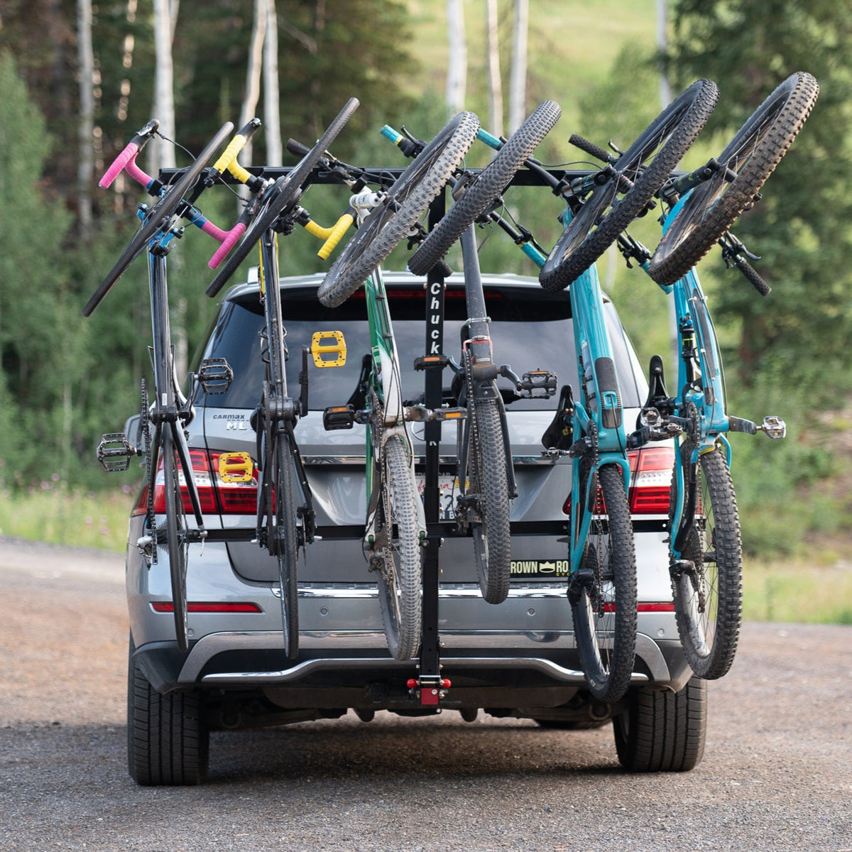 Chuck Rack Vertical Bike Hitch Rack (4-6)