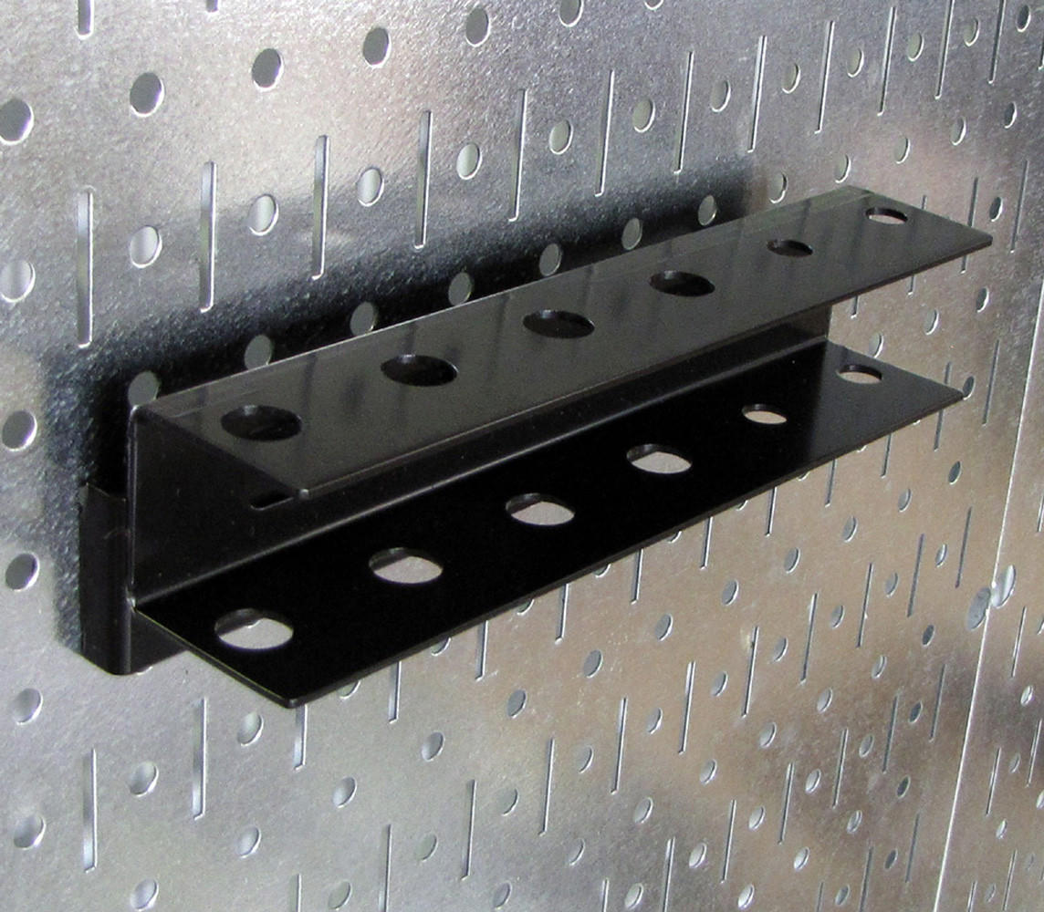 Pro-Grade Pegboard Organizer Kit - Galvanized Pegboard with Accessories