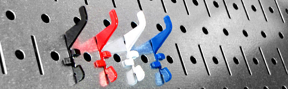 Pro-Grade Pegboard Organizer Kit - Galvanized Pegboard with Accessories