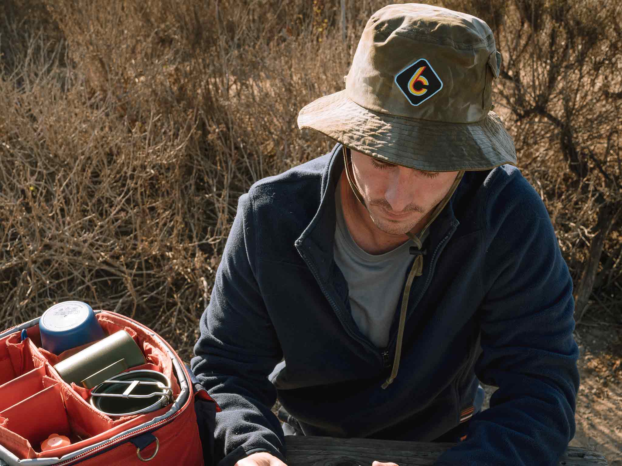 C6 OUTDOOR BUCKET HAT | CAMO