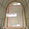 Rhino Shelter 14’W x 36’L x 15’H-(RV/Boat Garage)