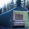 Rhino Shelter 14’W x 42’L x 17’H – (Peak Style)