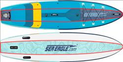 Sea Eagle LB11 LongBoard SUP Start Up Package - 11' Inflatable Paddle