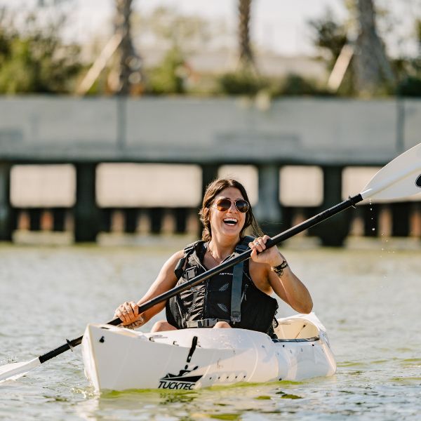 Spring Blowout! Tucktec Pro Folding Kayak | Hard-Shell | 2-minute Set-up | Foldable, Portable Kayak