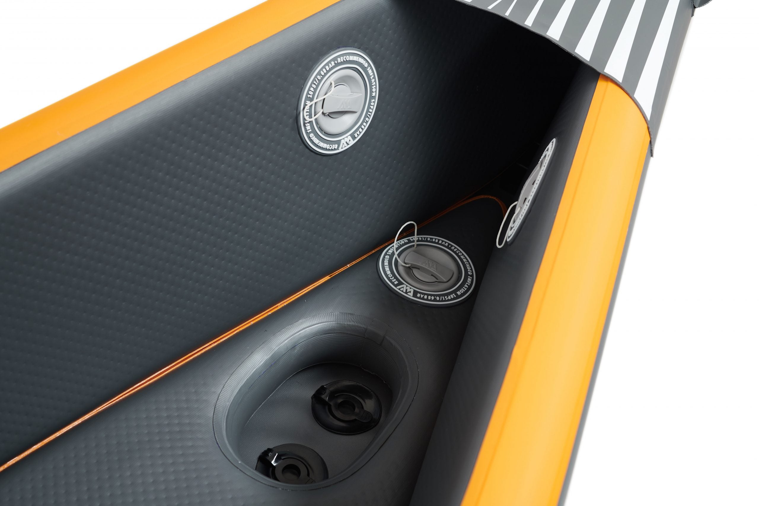 Aqua Marina TOMAHAWK AIR-K 12'4" Inflatable High Pressure Speed Kayak / Canoe