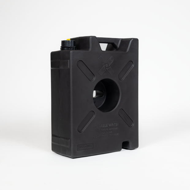 Rotopax 5 Gallon Black Camp Jug [A]