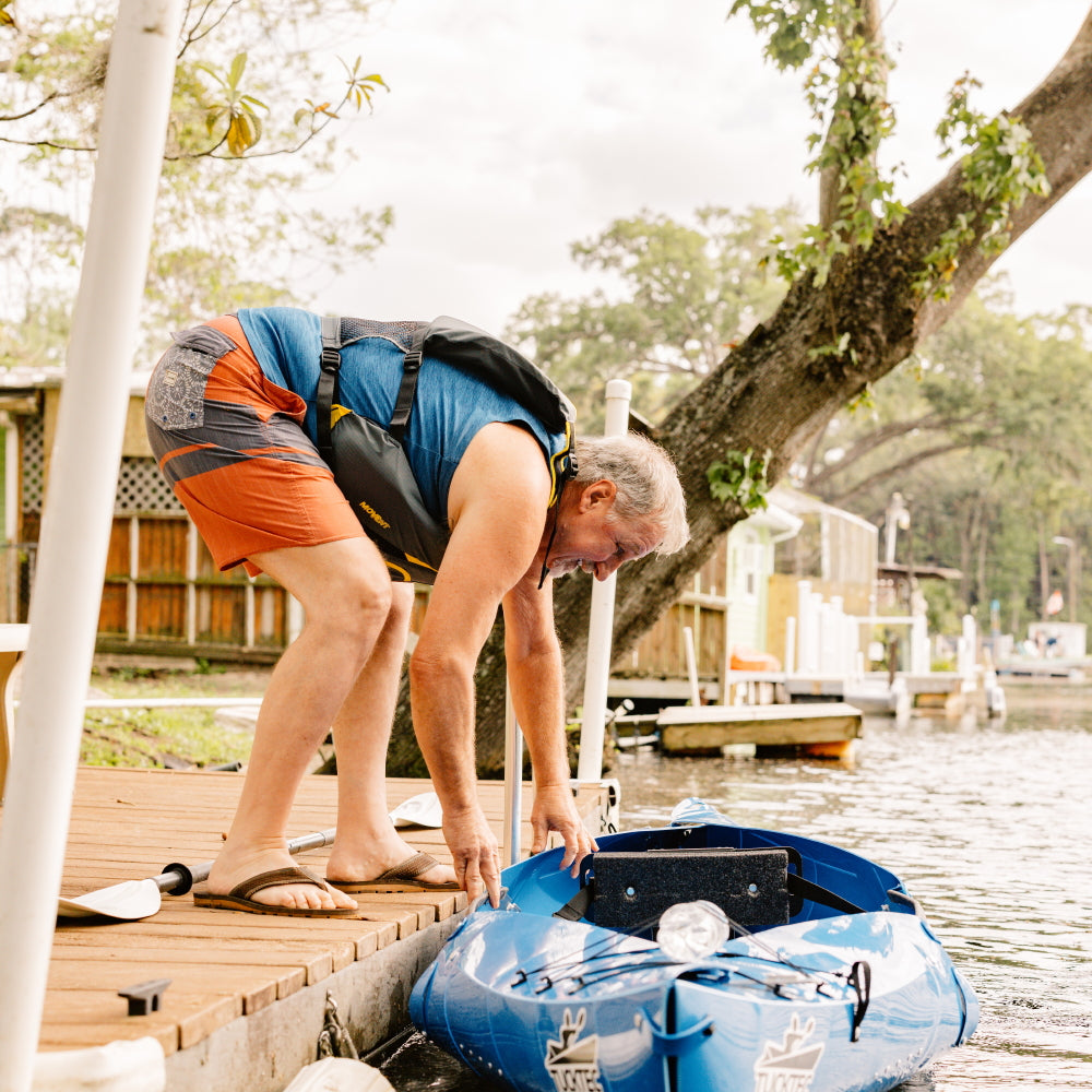 Spring Blowout! Tucktec Pro Folding Kayak | Hard-Shell | 2-minute Set-up | Foldable, Portable Kayak