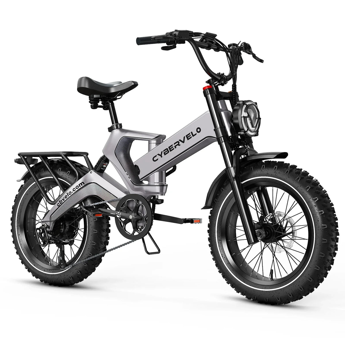 Ebike K6F 1000W 48V 25AH 20-inch mountain city adult electric bicycle