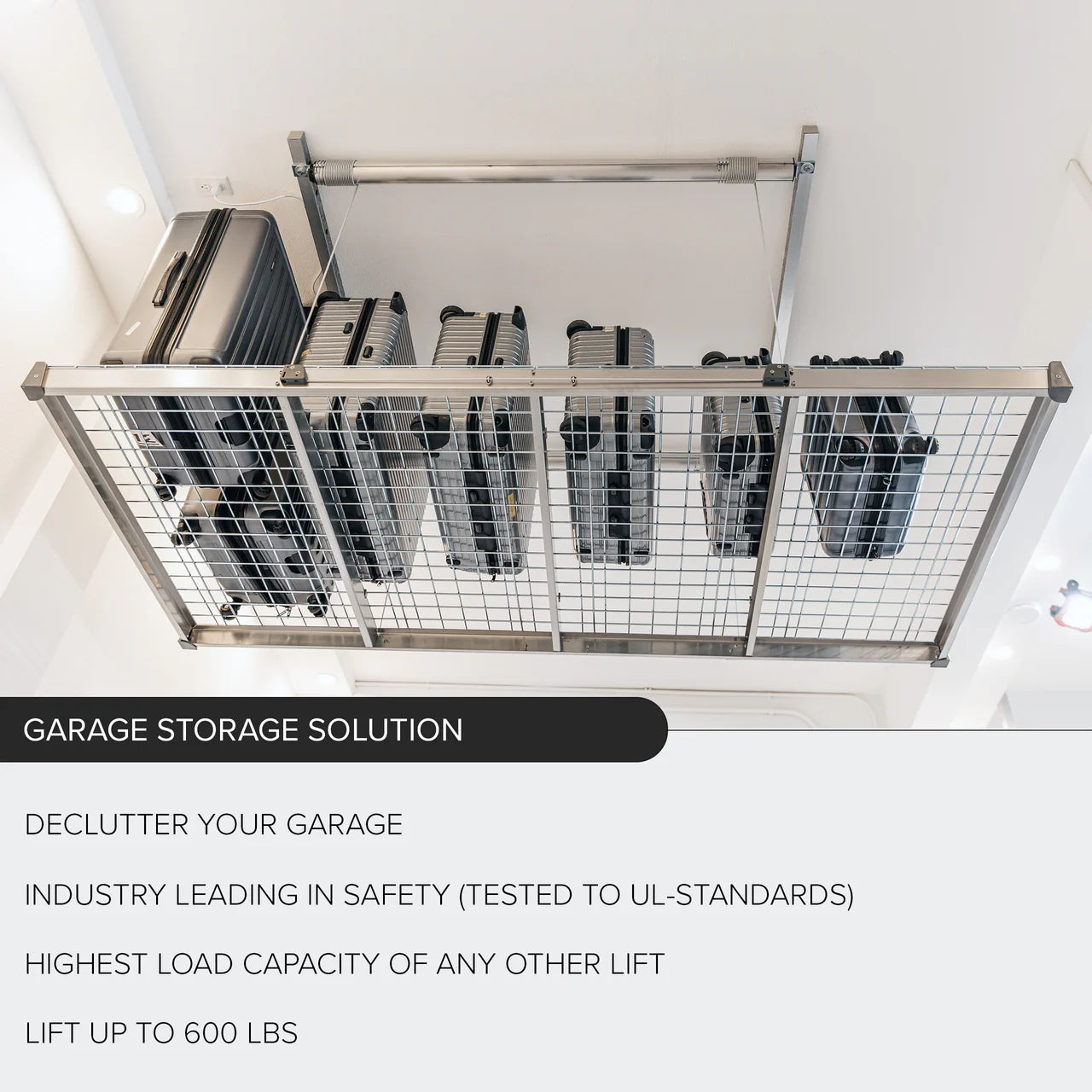 Auxx-Lift Storage Lift, 600 lbs