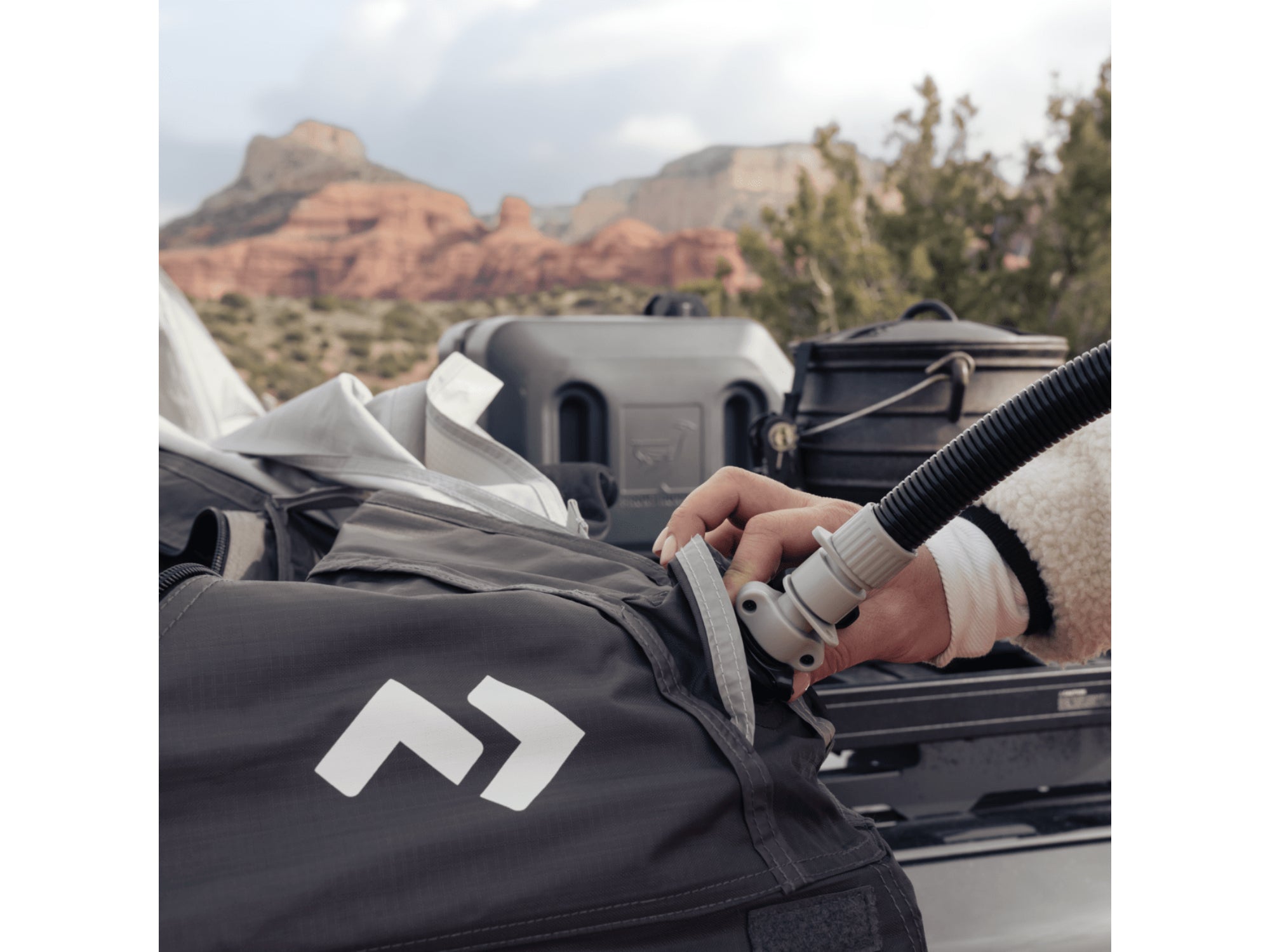 Dometic TRT 140 AIR Inflatable Roof Top Tent - 2 Person