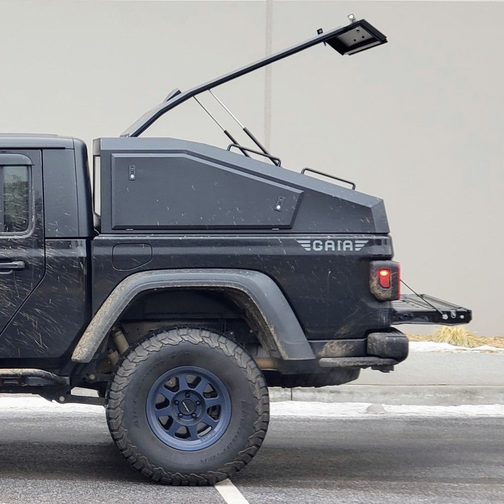 GAIA Jeep Gladiator Camper Shell - Shadow Top Fastback Truck Cap