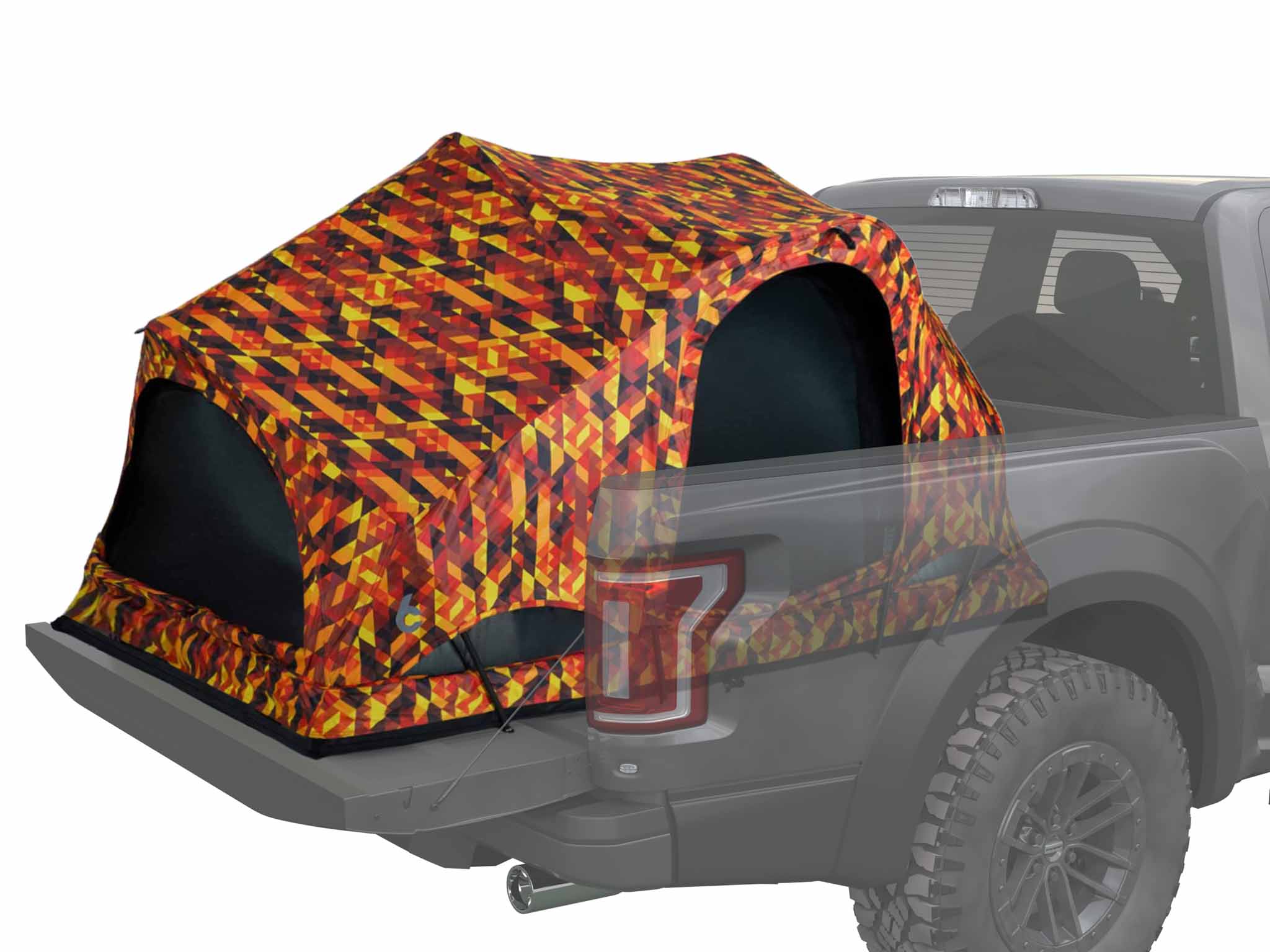 C6 OUTDOOR REV PICK-UP TRUCK TENT (Ember Black Out)