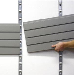 storeWALL 4′ Heavy Duty Slatwall (4pcs) + Installstrips