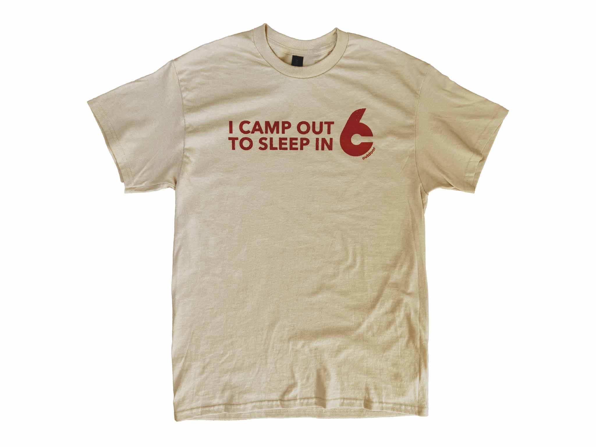 C6 OUTDOOR CAMP OUT SLEEP IN T-SHIRT