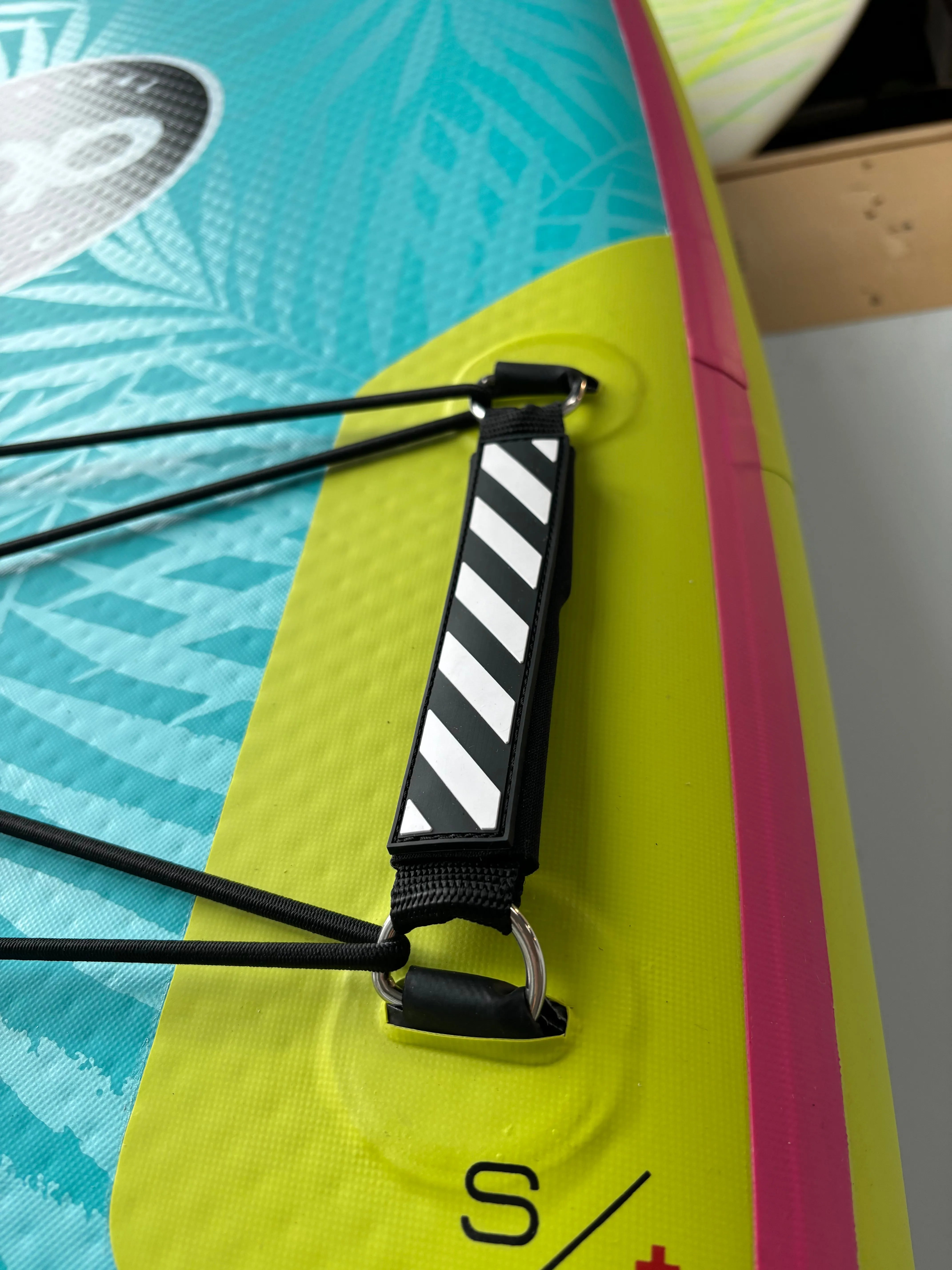 11'0" Yacht Hopper Inflatable Touring SUP - Turq/Neon/Pink